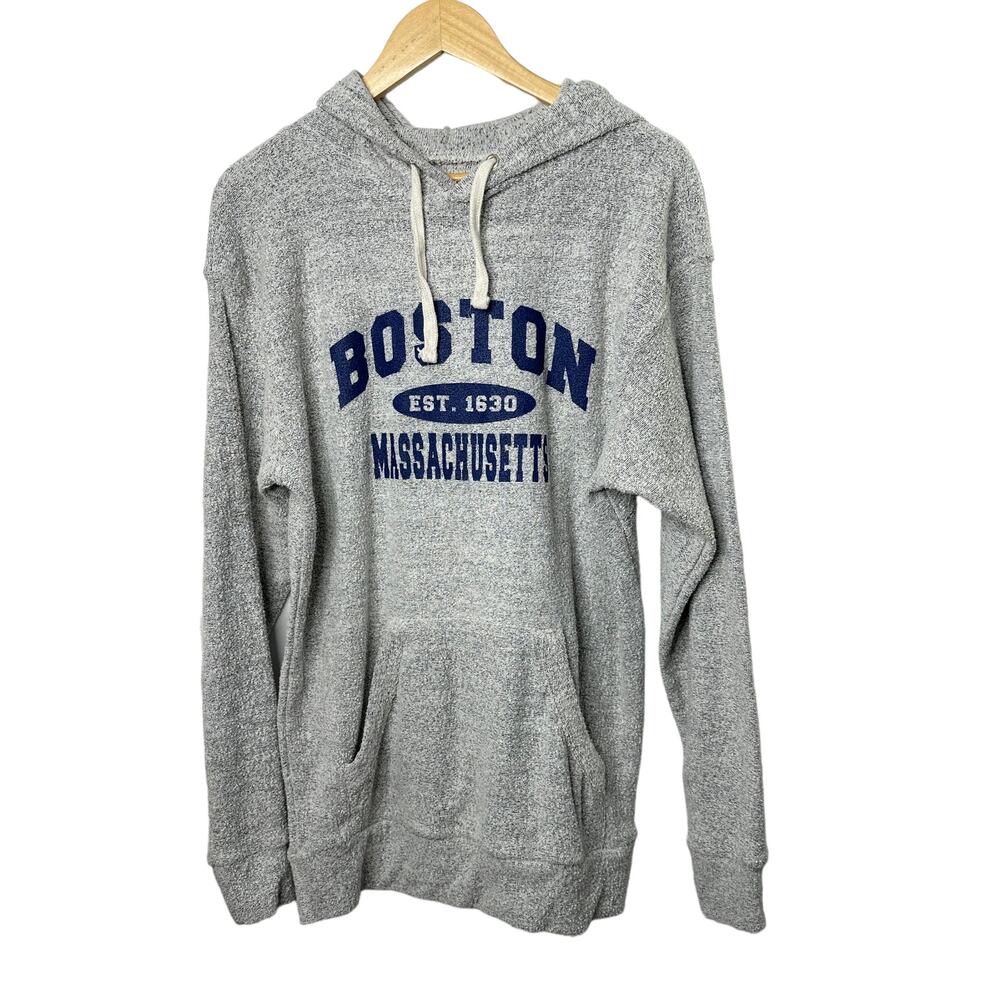 Jake Austin Boston Massachusetts Gray Hoodie Sweatshirt Unisex Medium
